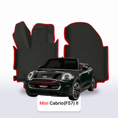 Автоковрики EVAMATS для Mini Cabrio(F57) 2 покоління 2010-2025 р.в. JCW CABRIOLET