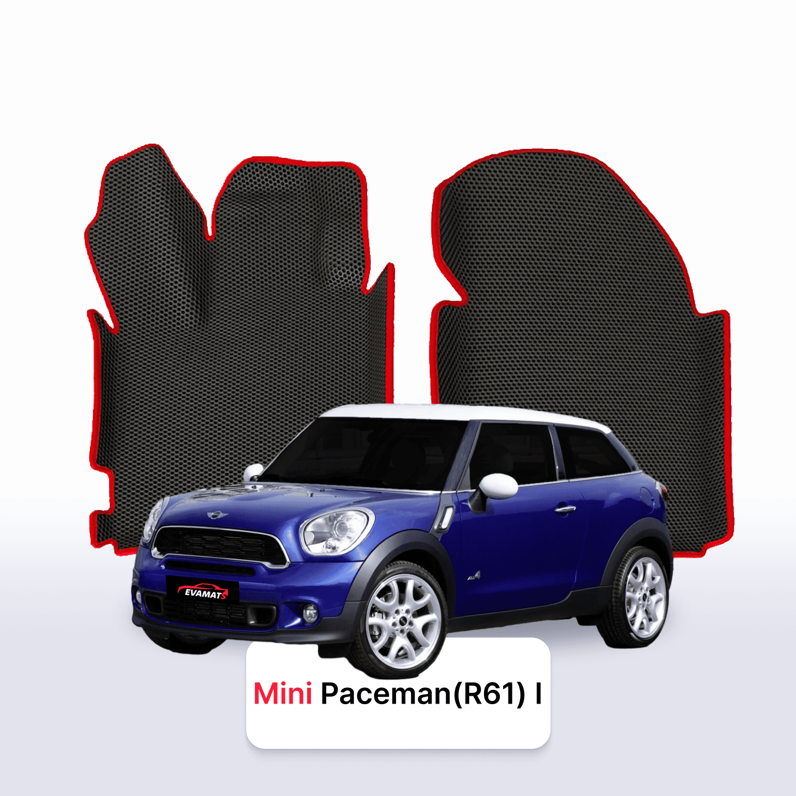 Автомобільні килимки EVAMATS для Mini Paceman(R61) 1-го покоління 2012-2016 року Cooper S Hatchback 3 двері