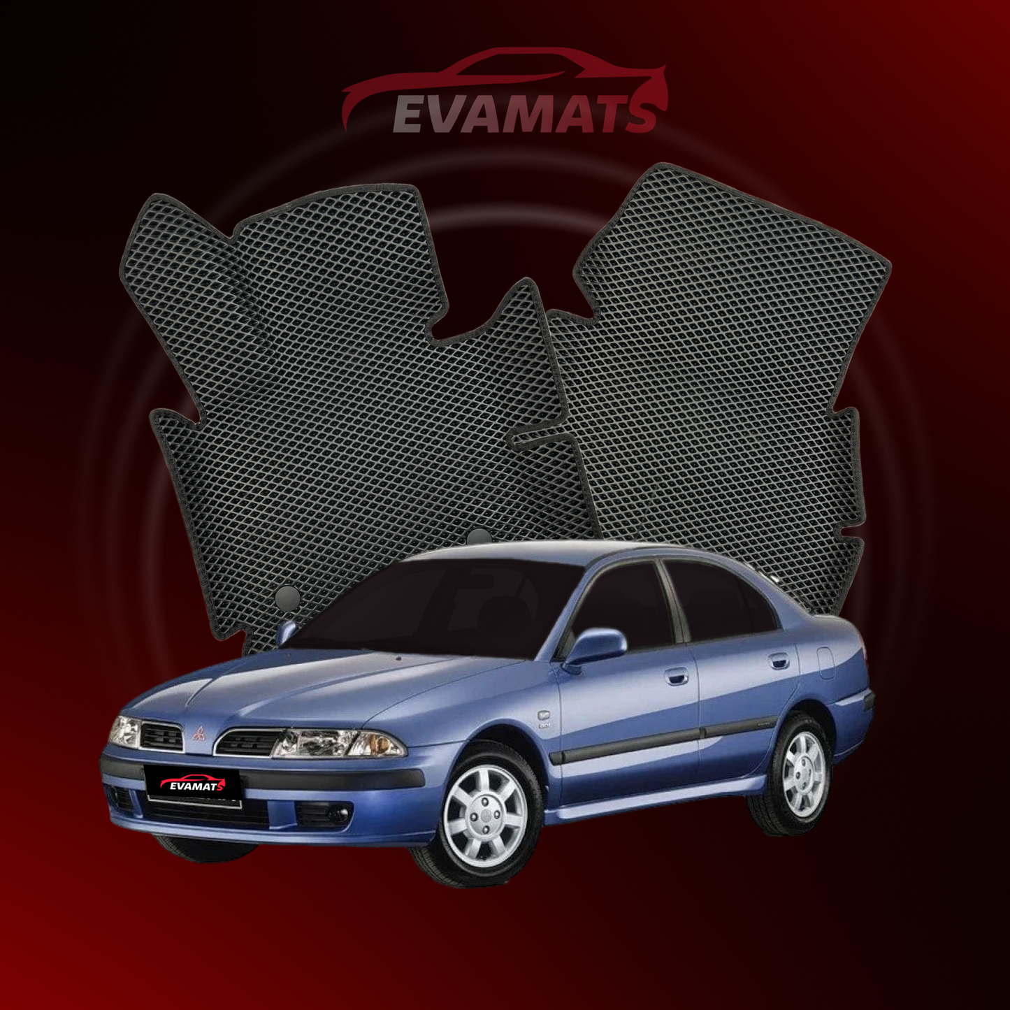 Dywaniki samochodowe 3D EVAMATS do Mitsubishi Carisma 1 gen 1995-2004 rok LIFTBACK