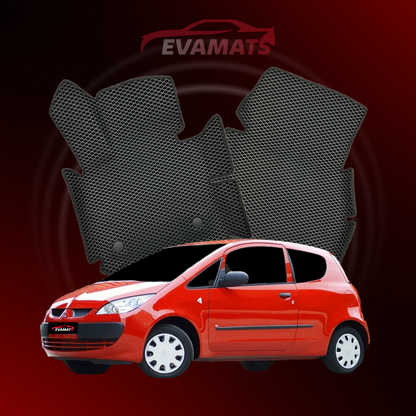 Коврики EVAMATS для Mitsubishi Colt(Z30) 6 поколение 2002-2012 года ХЭТЧБЕК 3 двери