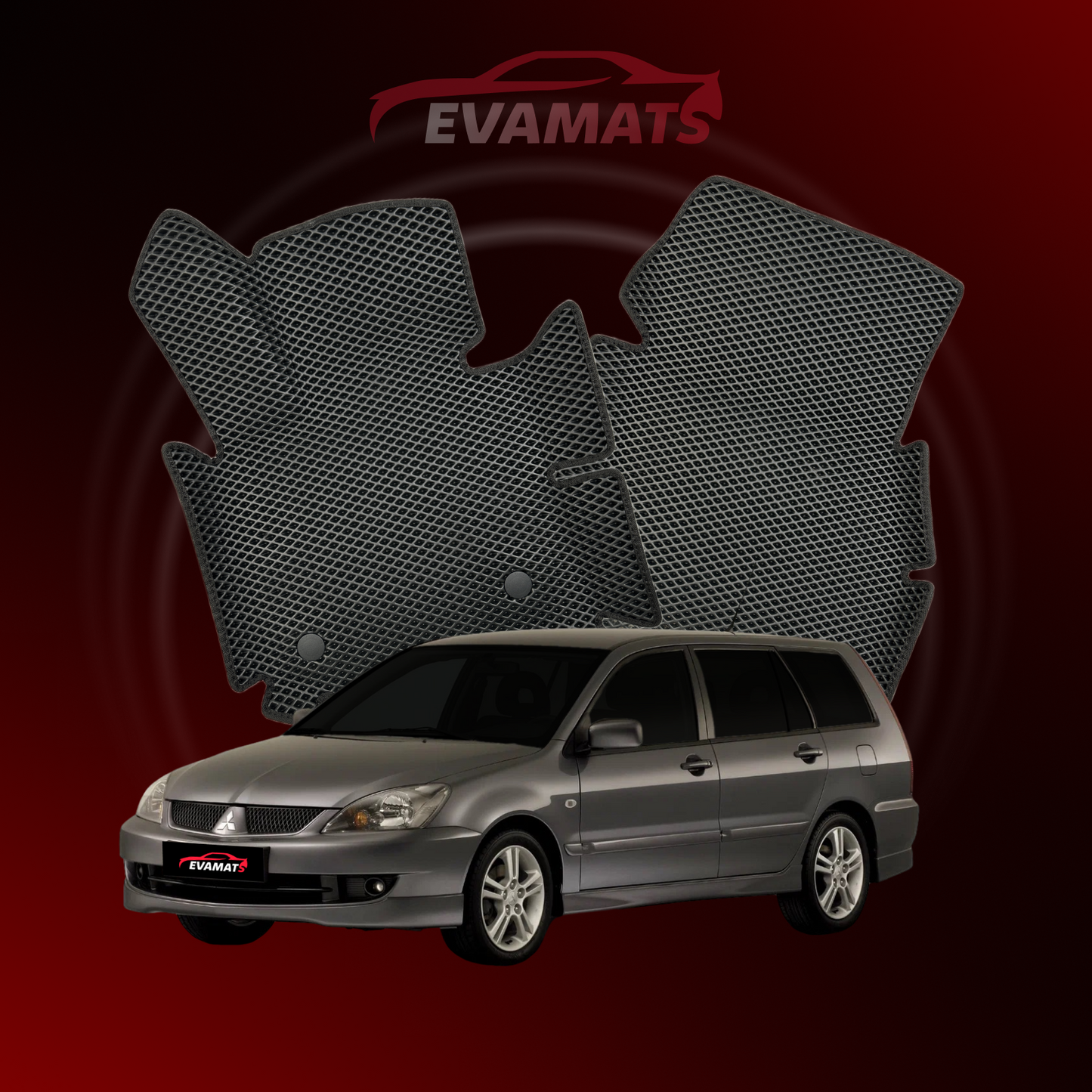 Dywaniki samochodowe 3D EVAMATS do Mitsubishi Lancer 7 gen 2000-2010 rok KOMBI