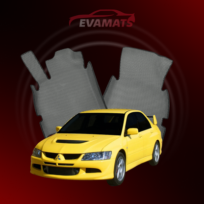 Автоковрики EVAMATS для Mitsubishi Lancer Evolution 8 gen 2003-2005 SEDAN