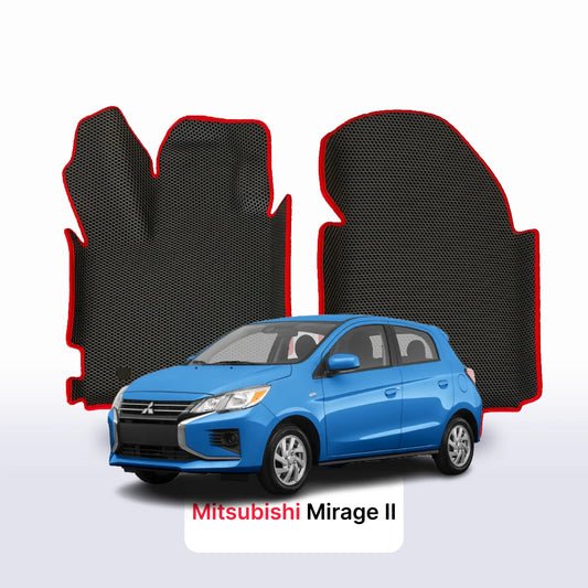 EVA Dywaniki samochodowe od EVA MATS 3D do Mitsubishi Mirage 2 gen 2012-2023 rok HATCHBACK 5 drzwi