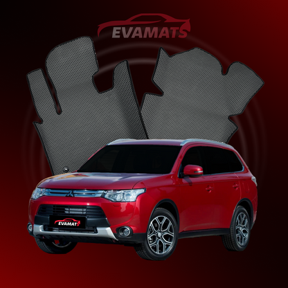 Dywaniki samochodowe EVAMATS do Mitsubishi Outlander 3 gen 2012-2021 rok SUV