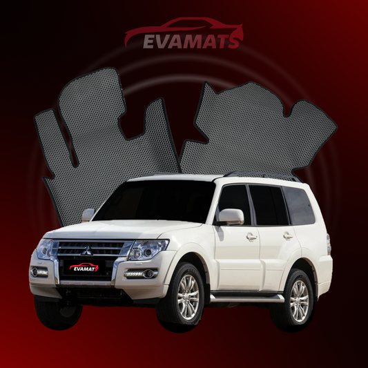 Коврики EVAMATS для внедорожника Mitsubishi Pajero 4 gen 2006-2023 года выпуска