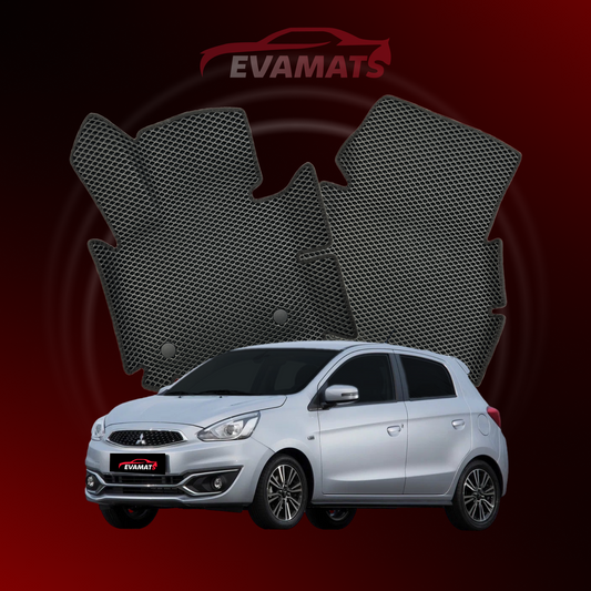 Dywaniki samochodowe EVAMATS do Mitsubishi Space Star 2 gen 2012-2023 rok HATCHBACK 5 drzwi