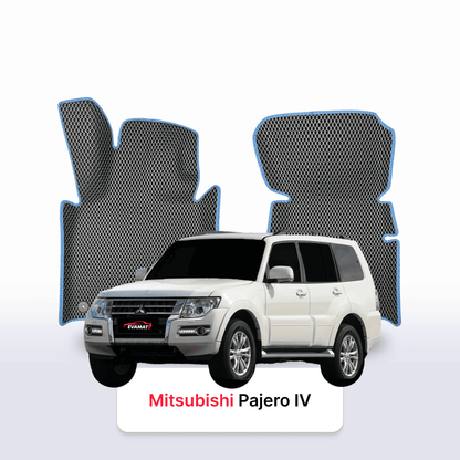 Коврики EVAMATS для внедорожника Mitsubishi Pajero 4 gen 2006-2023 года выпуска