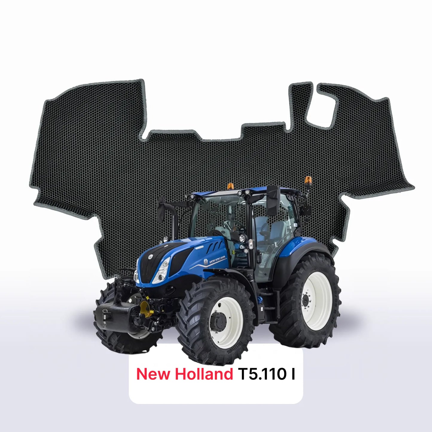 Автоковрики EVAMATS для New Holland T5 140 1st gen 2020-2024 р. ТРАКТОР