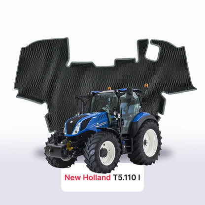 Автоковрики EVAMATS для New Holland T5 140 1st gen 2020-2024 р. ТРАКТОР