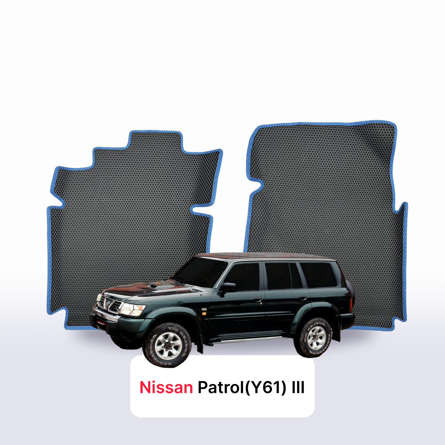 Коврики EVAMATS для внедорожника Nissan Patrol(Y61) III gen 1997-2014 г.в. 5 дверей
