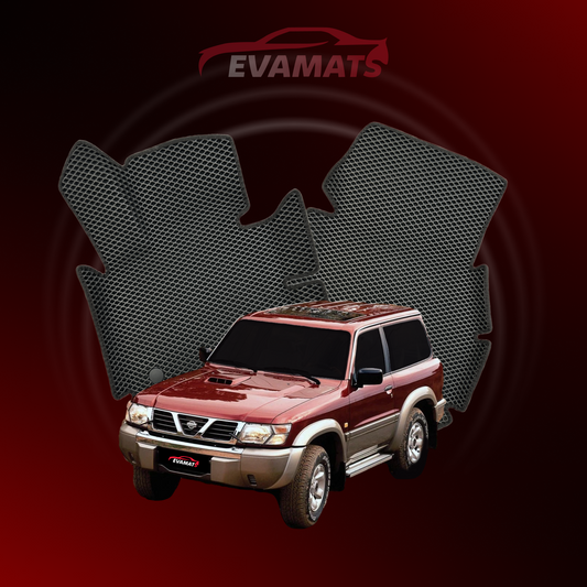 Dywaniki samochodowe EVAMATS do Nissan Patrol(Y61) III gen 1997-2014 rok SUV 3 drzwi