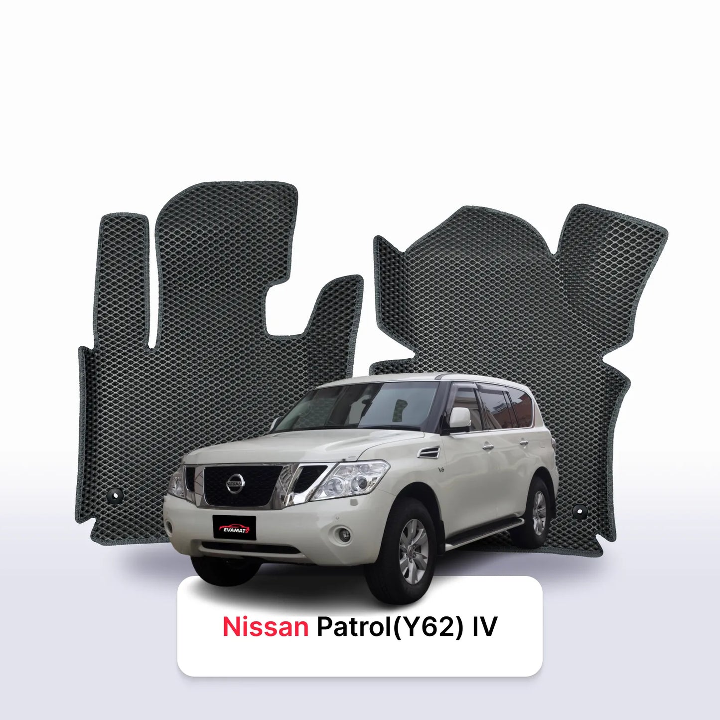 Коврики EVAMATS для внедорожника Nissan Patrol(Y62) IV gen 2010-2025 гг.