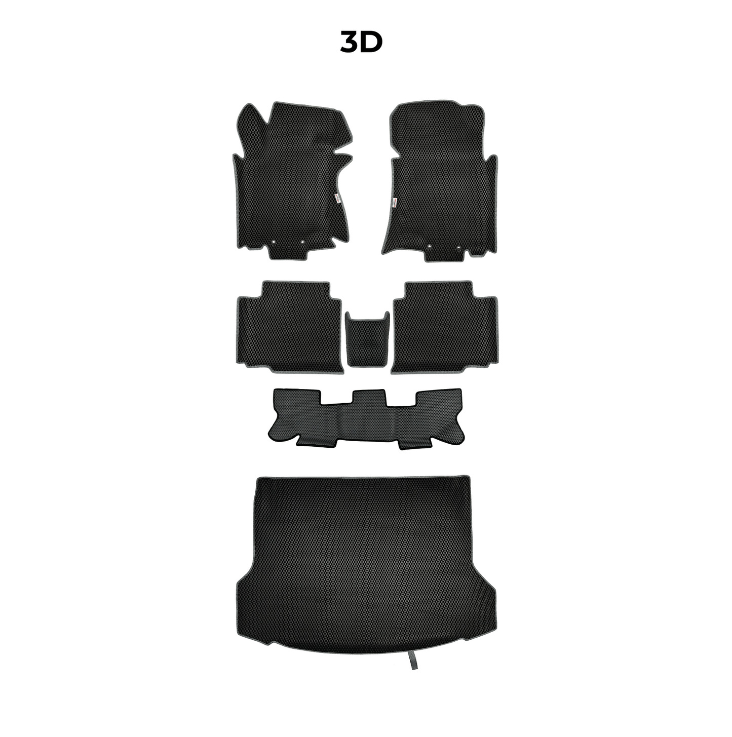 EVA Dywaniki samochodowe od EVA MATS 3D do Nissan X-Trail(T33) IV gen 2021-2028 rok SUV BENZYNA