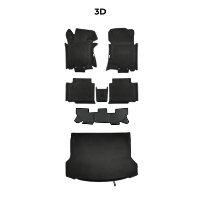 EVA Dywaniki samochodowe od EVA MATS 3D do Nissan X-Trail(T33) IV gen 2021-2028 rok SUV BENZYNA
