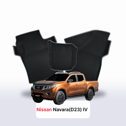 EVA Dywaniki samochodowe od EVA MATS 3D do Nissan Navara (D23)(Frontier) IV gen 2014-2026 rok Pickup DIESEL