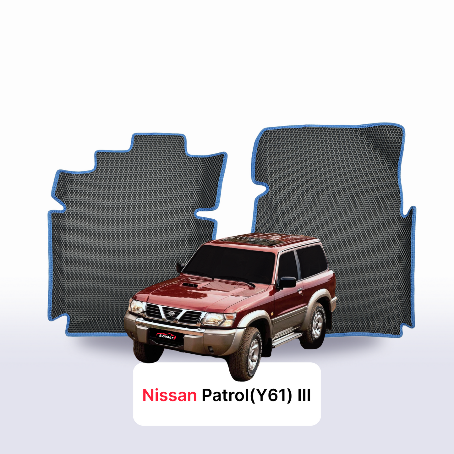 Коврики EVAMATS для внедорожника Nissan Patrol(Y61) III gen 1997-2014 г.в. 3 двери