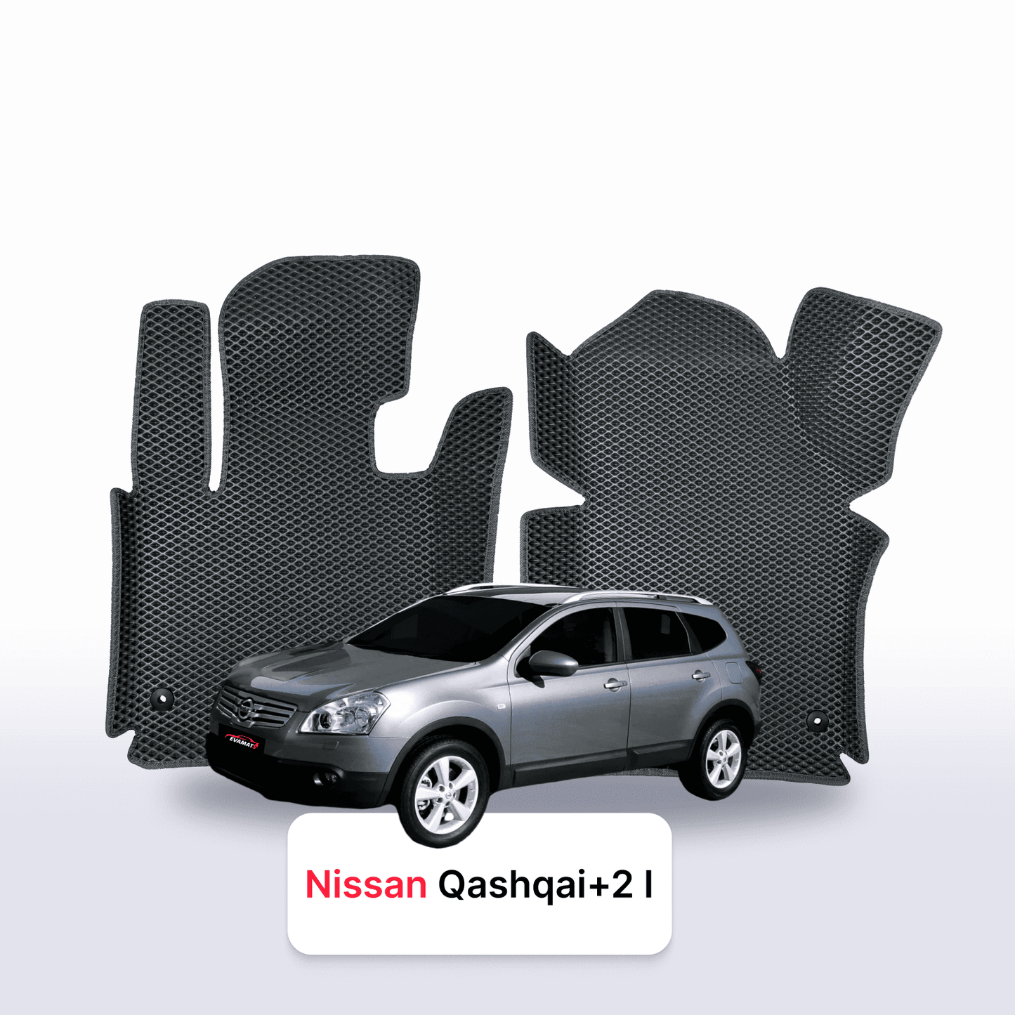 EVA Dywaniki samochodowe od EVA MATS 3D do Nissan Qashqai+2 I gen 2008-2013 rok SUV BENZYNA