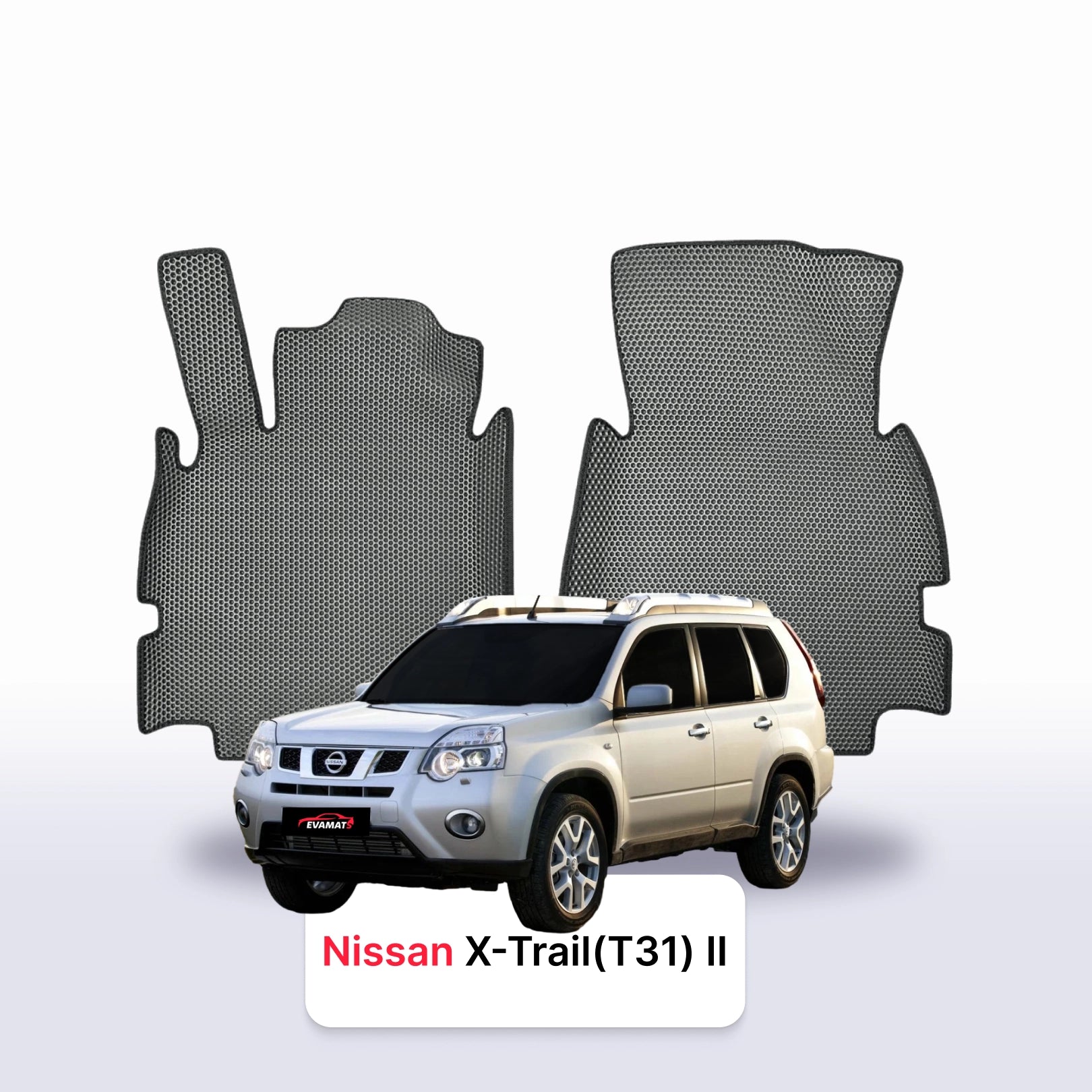 Автоковрики EVAMATS для позашляховика Nissan X-Trail(T31) II gen 2007-2015