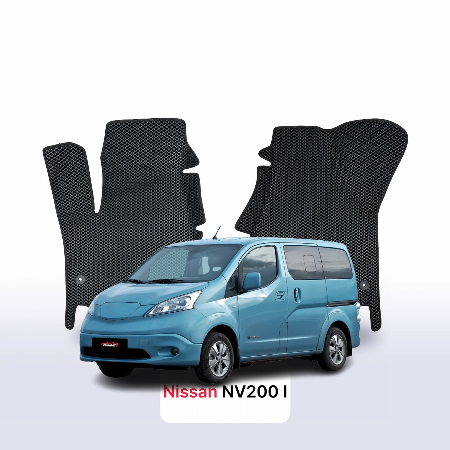 Коврики EVAMATS для Nissan NV200 I gen 2009-2023 МИНИВЭН