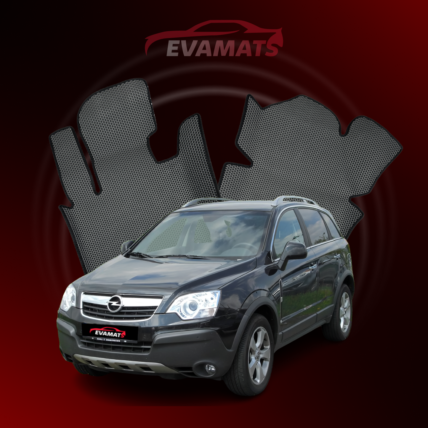 Dywaniki samochodowe EVAMATS do Opel Antara 1 gen 2006-2015 rok SUV