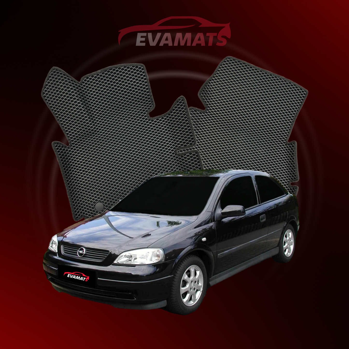 Коврики EVAMATS для Opel Astra G 2 gen 1998-2009 года выпуска ХЭТЧБЕК 3 двери