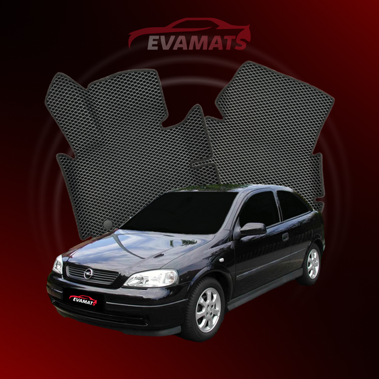 Dywaniki samochodowe EVAMATS do Opel Astra G 2 gen 1998-2009 rok HATCHBACK 3 drzwi