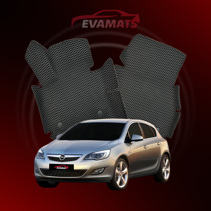 Автоковрики EVAMATS для Opel Astra J 4 gen 2009-2018 р.в. ХЕТЧБЕК 5 дв.