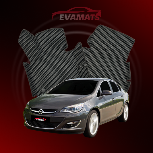 Коврики ЭВАМАТС для Opel Astra J 4 поколения СЕДАН 2009-2018 гг.