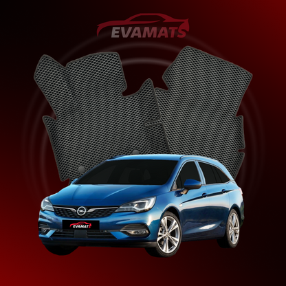 Автоковрики EVAMATS для Opel Astra K 5 gen 2015-2021 р. KOMBI