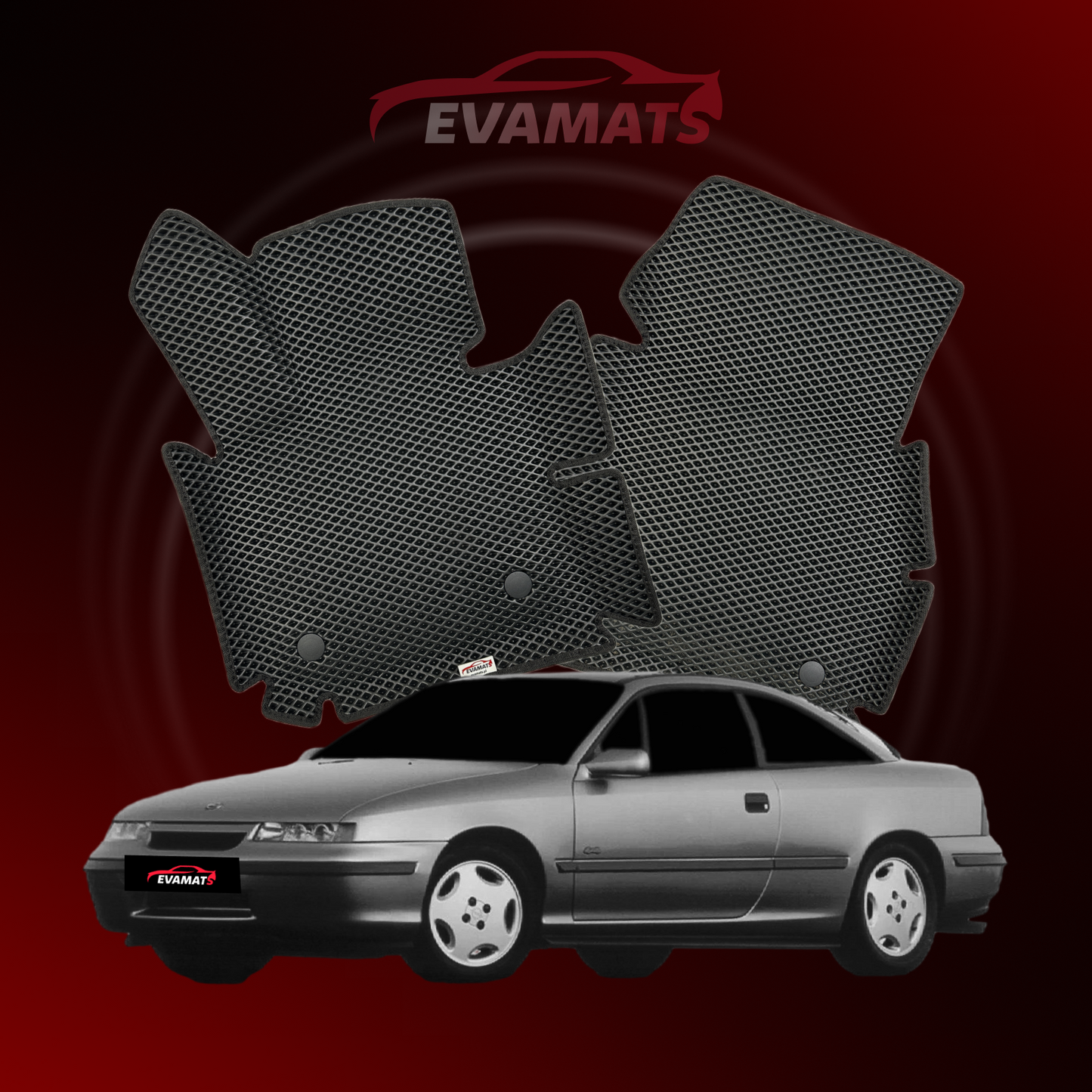 Dywaniki samochodowe EVAMATS do Opel Calibra 1990-1997 rok COUPE
