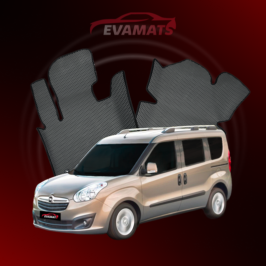 Автоковрики EVAMATS для Opel Combo D 3rd gen 2011-2017 МІНІВЕН SWB