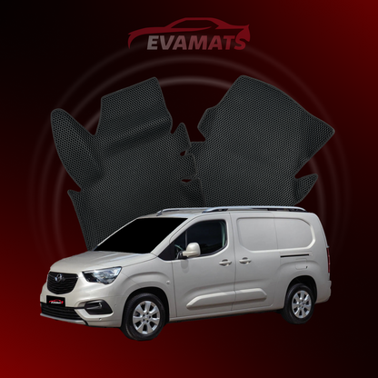 Коврики EVAMATS для Opel Combo E 4-го поколения 2018-2025 года выпуска VAN XL