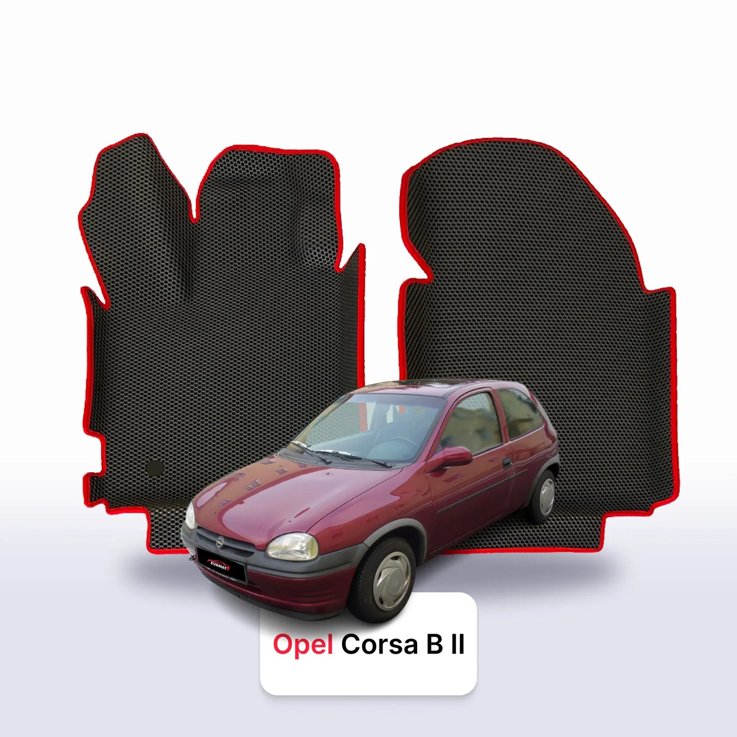 Автоковрики EVAMATS для Opel Corsa C 3 gen 2000-2006 р.в. ХЭТЧБЕК 3 дв.