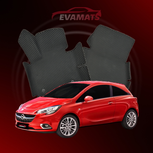 Dywaniki samochodowe 3D EVAMATS do Opel Corsa E 5 gen 2014-2019 rok HATCHBACK 3 drzwi