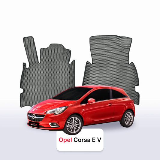 Коврики в салон EVAMATS для Opel Corsa E 5 gen 2014-2019 года ХЭТЧБЕК 3 двери