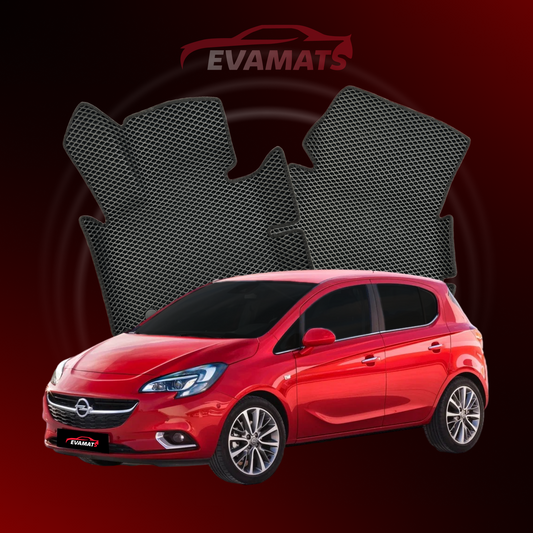 Dywaniki samochodowe EVAMATS do Opel Corsa E 5 gen 2014-2019 rok HATCHBACK 5 drzwi