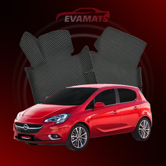 Dywaniki samochodowe 3D EVAMATS do Opel Corsa E 5 gen 2014-2019 rok HATCHBACK 5 drzwi