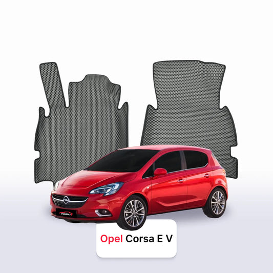 Коврики EVAMATS для Opel Corsa E 5 gen 2014-2019 года ХЭТЧБЕК 5 дверей