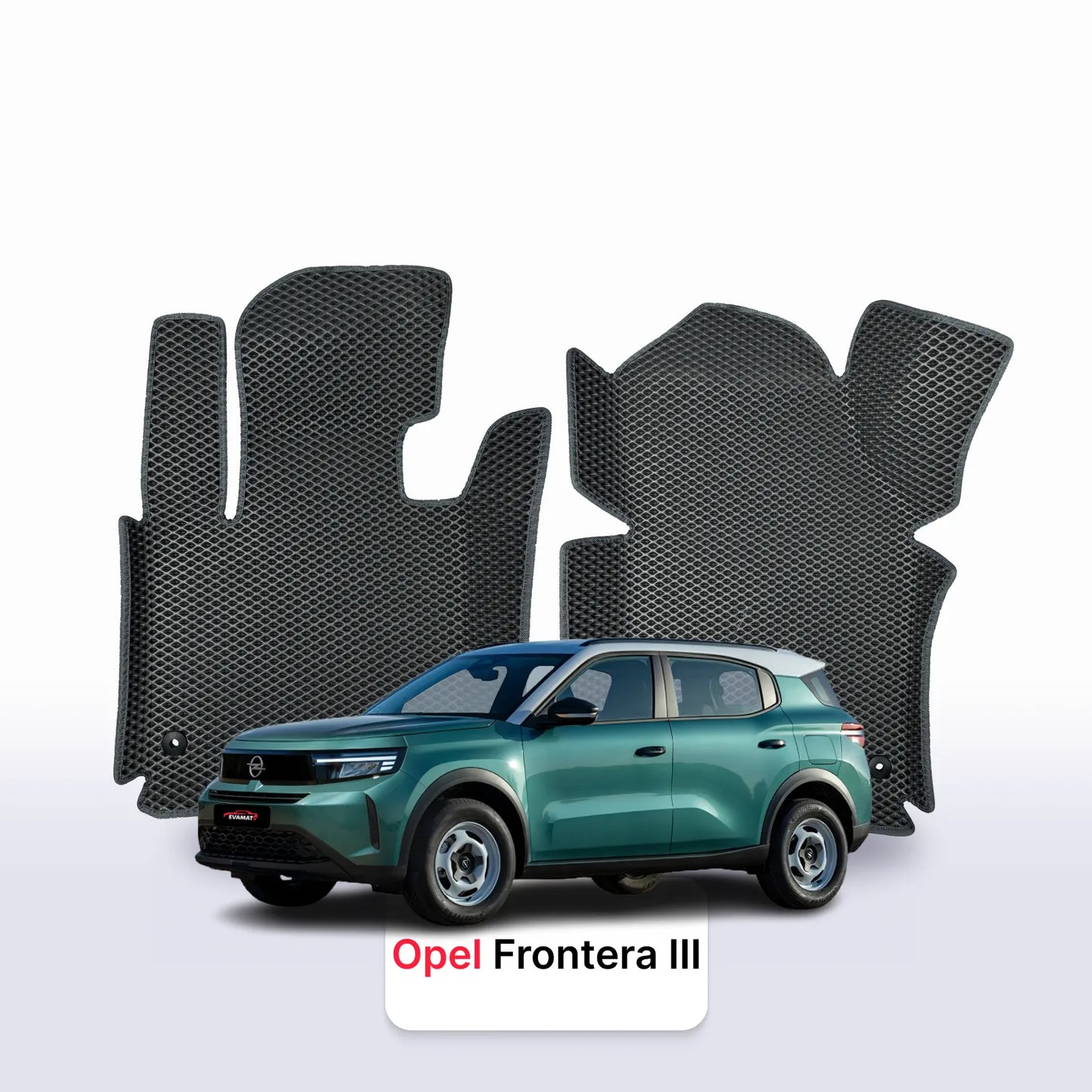 Коврики EVAMATS для Audi A2(8Z) 1-го поколения 1999-2007 г.в. ХЭТЧБЕК 5 дверей