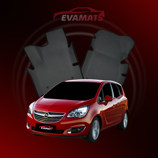 Dywaniki samochodowe EVAMATS do Opel Meriva B 2 gen 2010-2018 rok MINIVAN