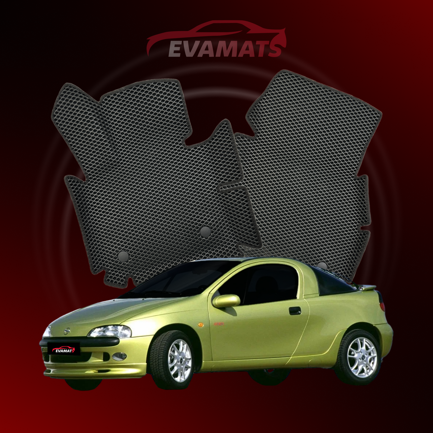 Dywaniki samochodowe 3D EVAMATS do Opel Tigra A 1 gen 1994-2001 rok COUPE