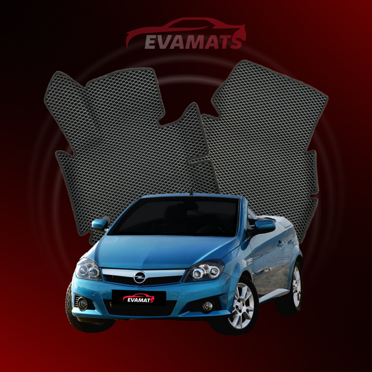 Dywaniki samochodowe EVAMATS do Opel Tigra B 2 gen 2002-2009 rok ROADSTER