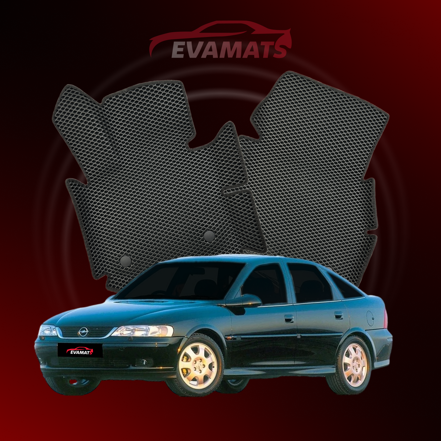 Dywaniki samochodowe 3D EVAMATS do Opel Vectra B 2 gen 1995-2002 rok LIFTBACK