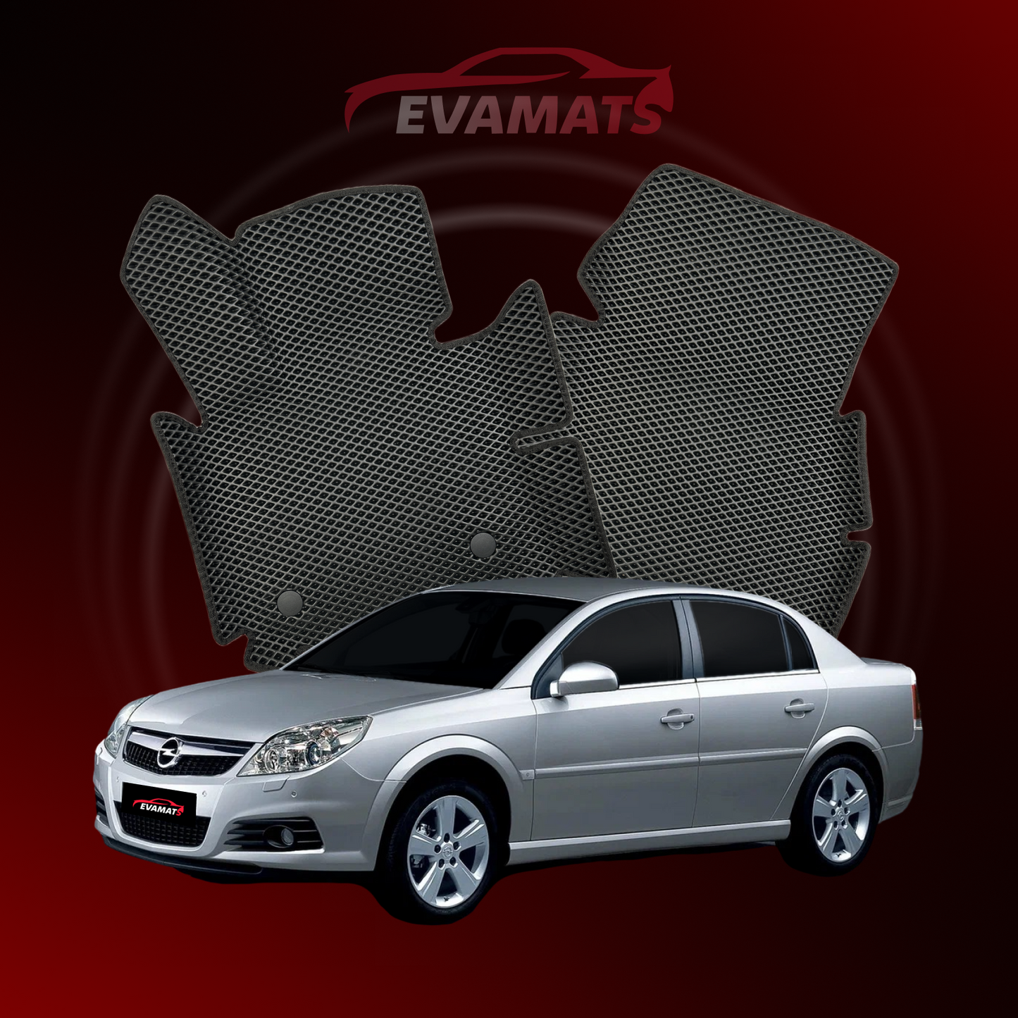 Dywaniki samochodowe EVAMATS do Opel Vectra C 3 gen 2002-2008 rok SEDAN