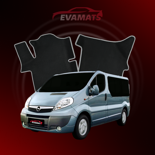 Dywaniki samochodowe EVAMATS do Opel Vivaro A 1 gen 2001-2014 rok MINIVAN