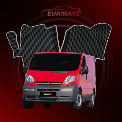 Dywaniki samochodowe 3D EVAMATS do Opel Vivaro A 1 gen 2001-2014 rok VAN