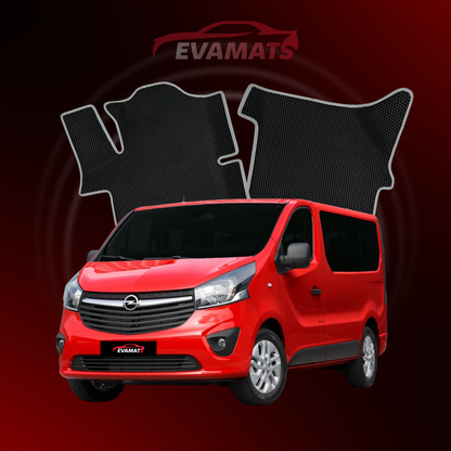 Dywaniki samochodowe EVAMATS do Opel Vivaro B 2 gen 2014-2019 rok MINIVAN