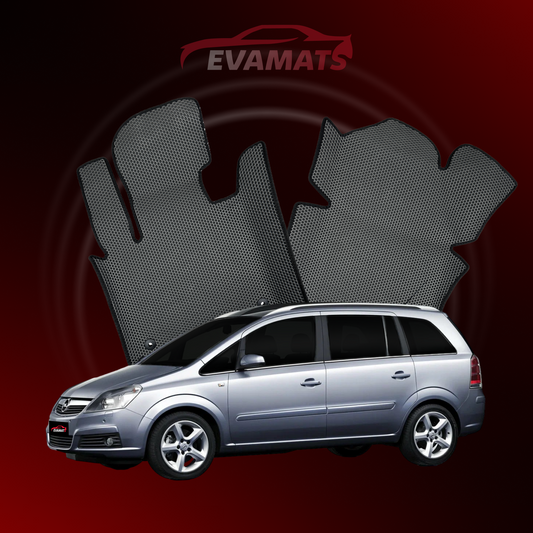 Dywaniki samochodowe EVAMATS do Opel Zafira B 2 gen 2005-2014 rok MINIVAN