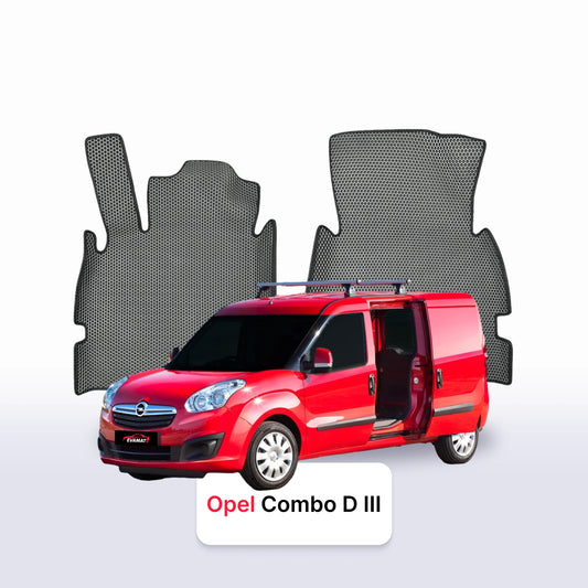 EVA Dywaniki samochodowe od EVA MATS 3D do Opel Combo D 3 gen 2011-2017 rok VAN LWB