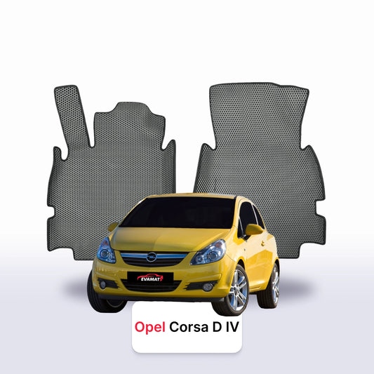 EVA Dywaniki samochodowe od EVA MATS 3D do Opel Corsa D 4 gen 2006-2014 rok Hatchback 3 drzwi